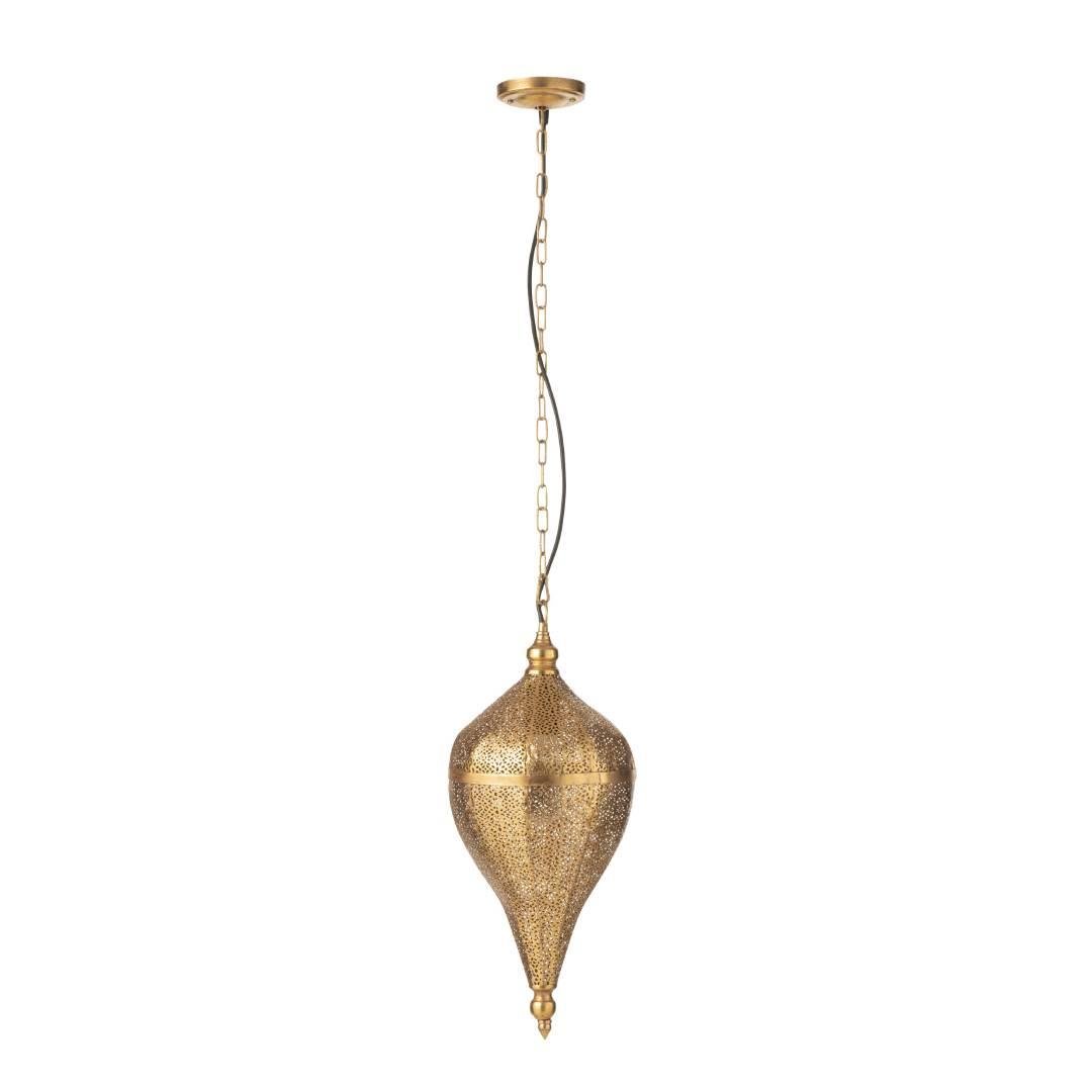 Gold Drop Metal Avize S