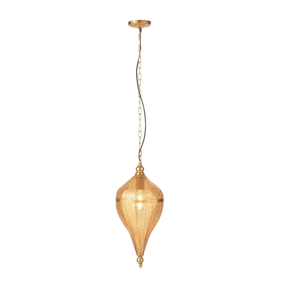 Gold Drop Metal Avize S