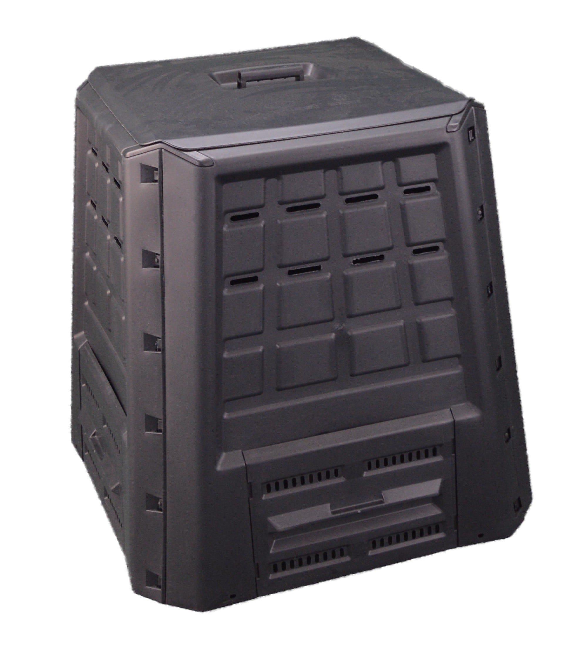 Kompost/Organik Gübre Kutusu 380 LT 80X80x82 - SİYAH