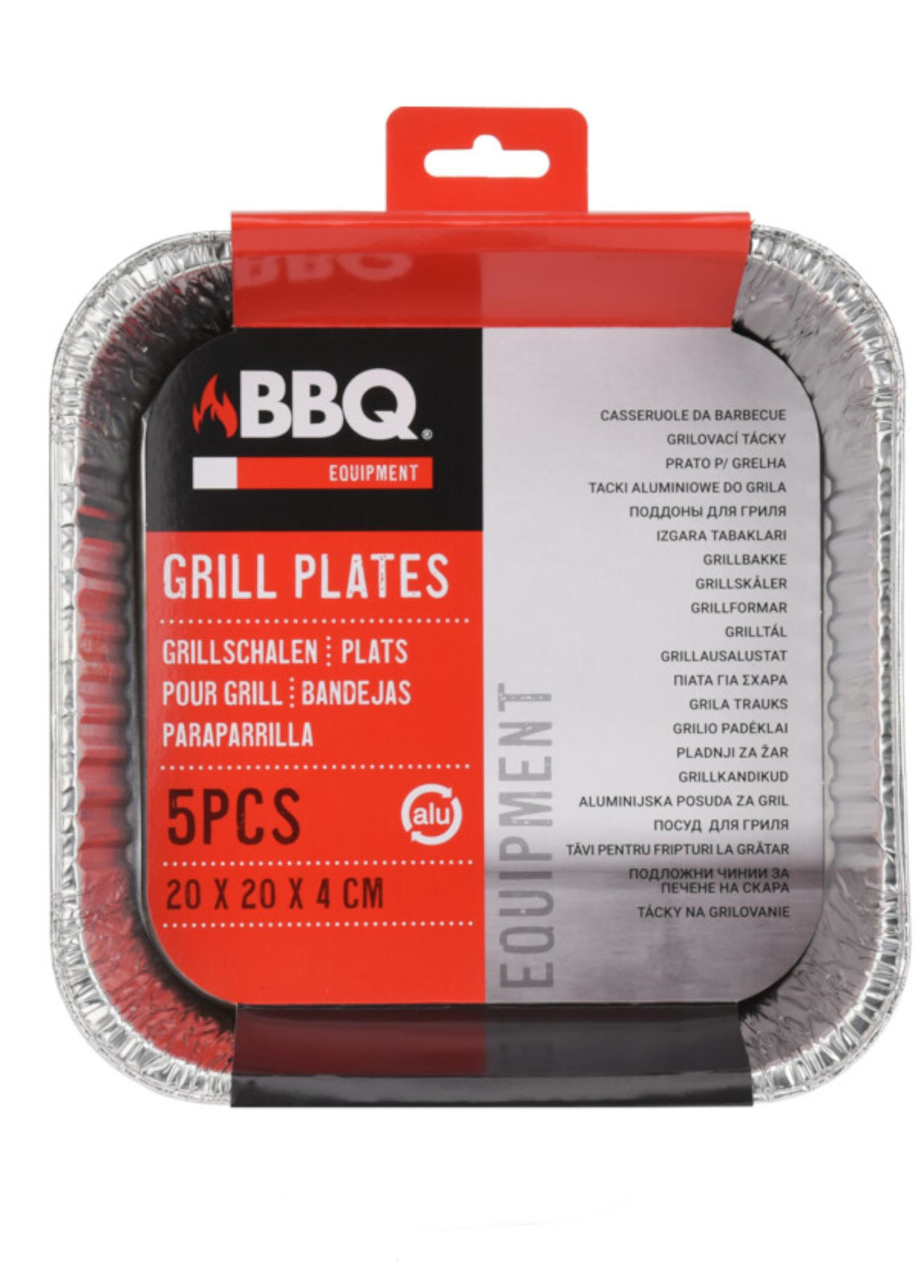 Servis Gereci Alüminyum 5 Adet 20*20cm