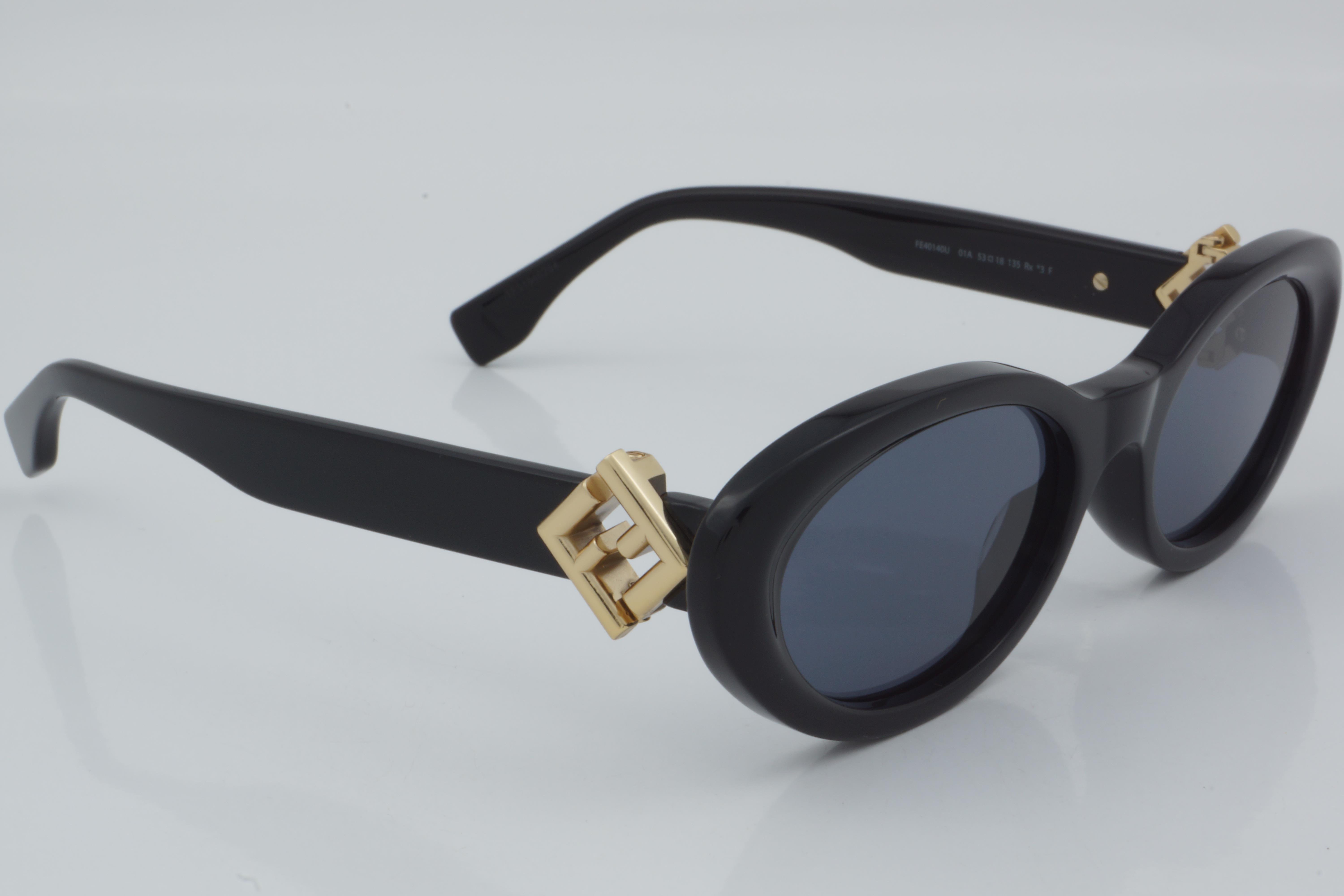 Fendi FE 40140U 01A 53 - 01 Güneş Gözlüğü