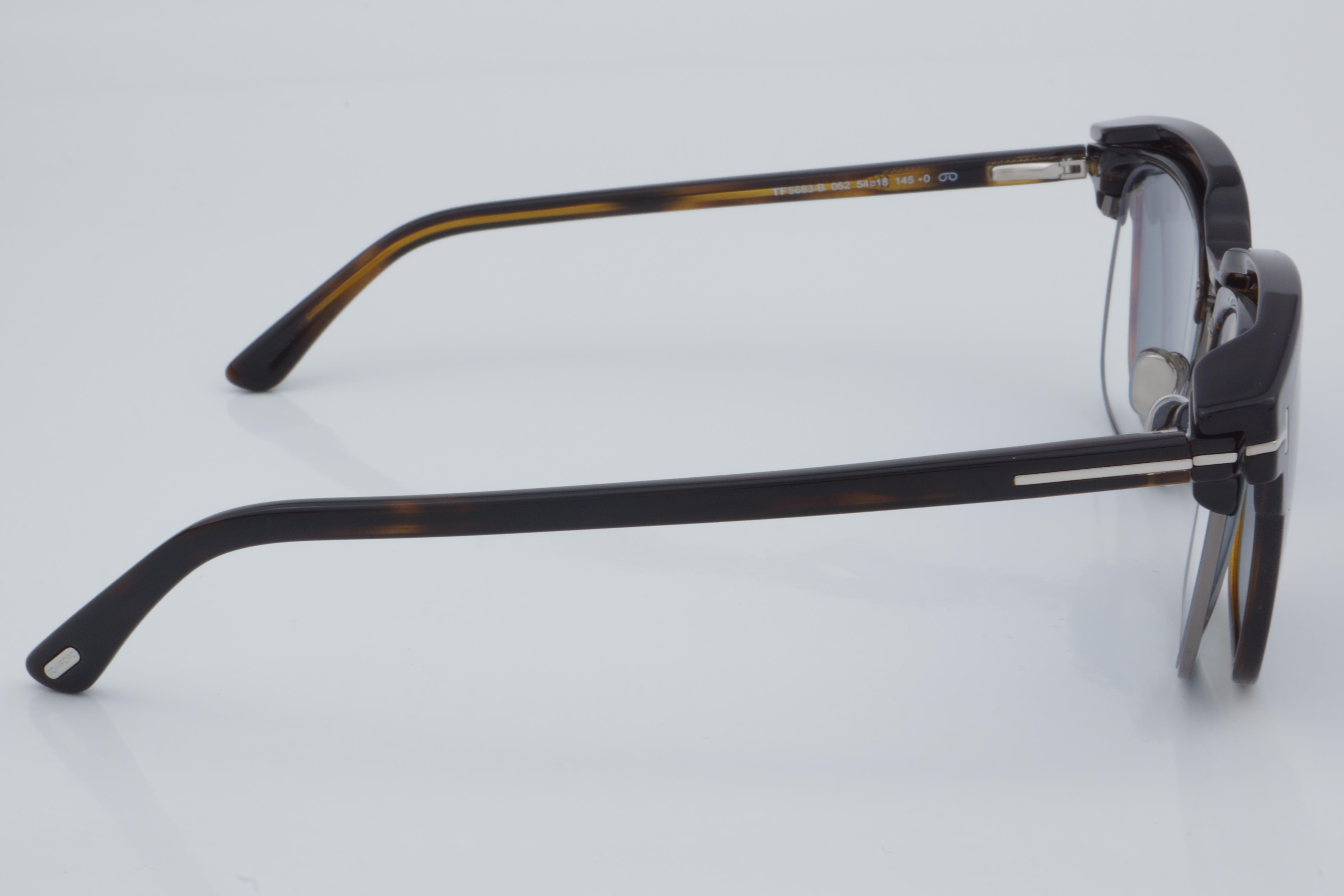 TOM FORD OPTİK KLİPSLİ TF 5683-B 052 54 - 02 Mavi Işık Koruma