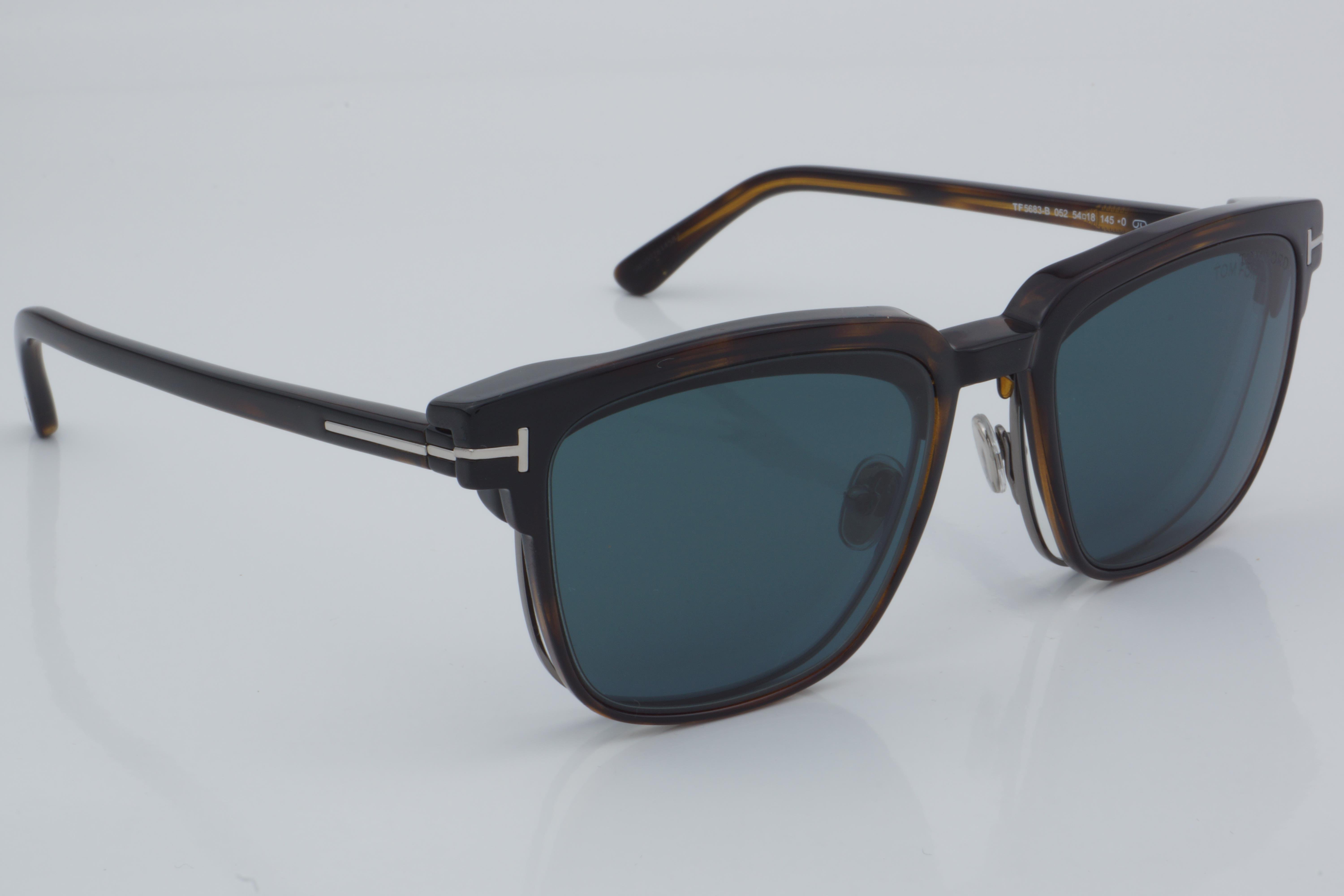 TOM FORD OPTİK KLİPSLİ TF 5683-B 052 54 - 02 Mavi Işık Koruma