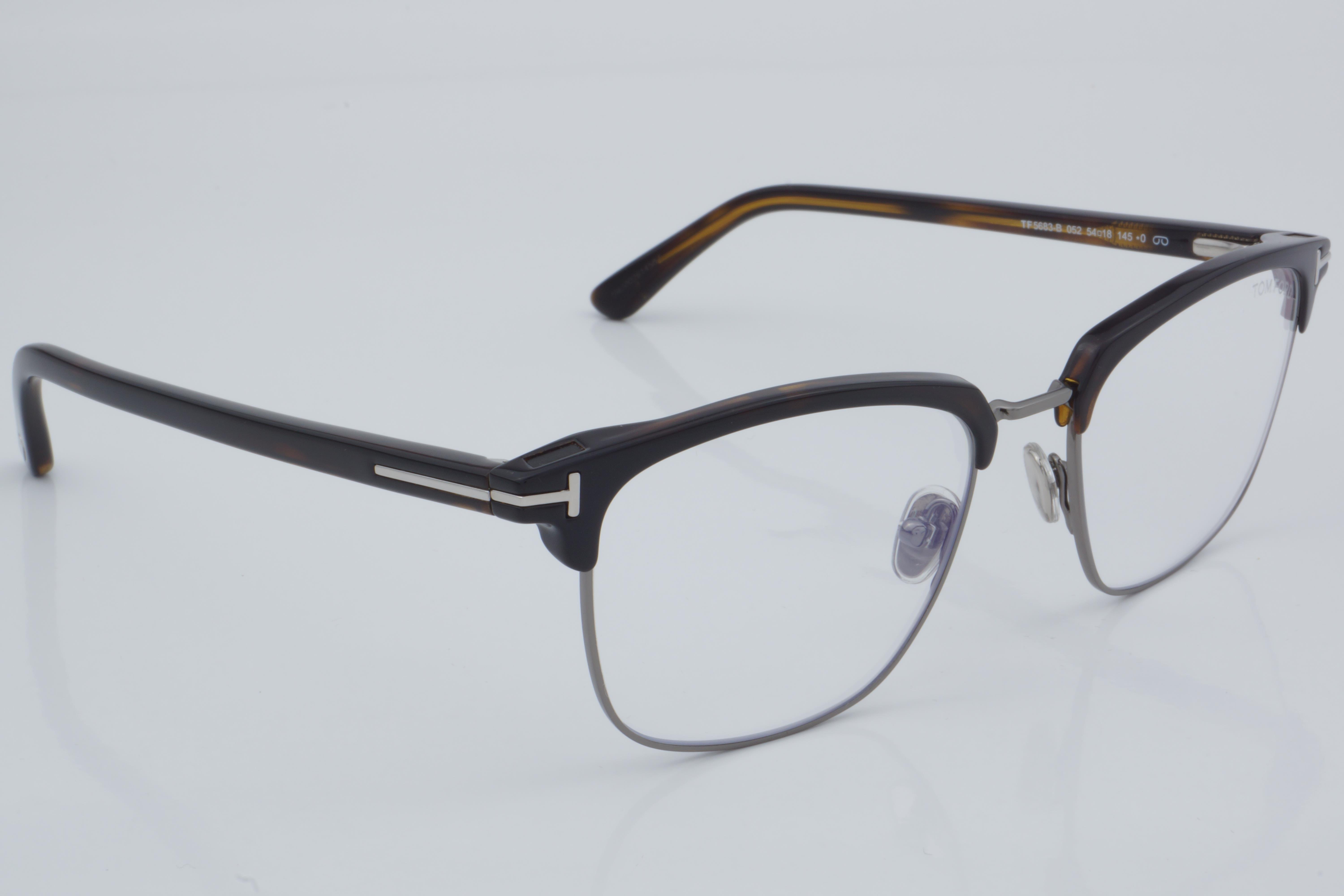 TOM FORD OPTİK KLİPSLİ TF 5683-B 052 54 - 02 Mavi Işık Koruma