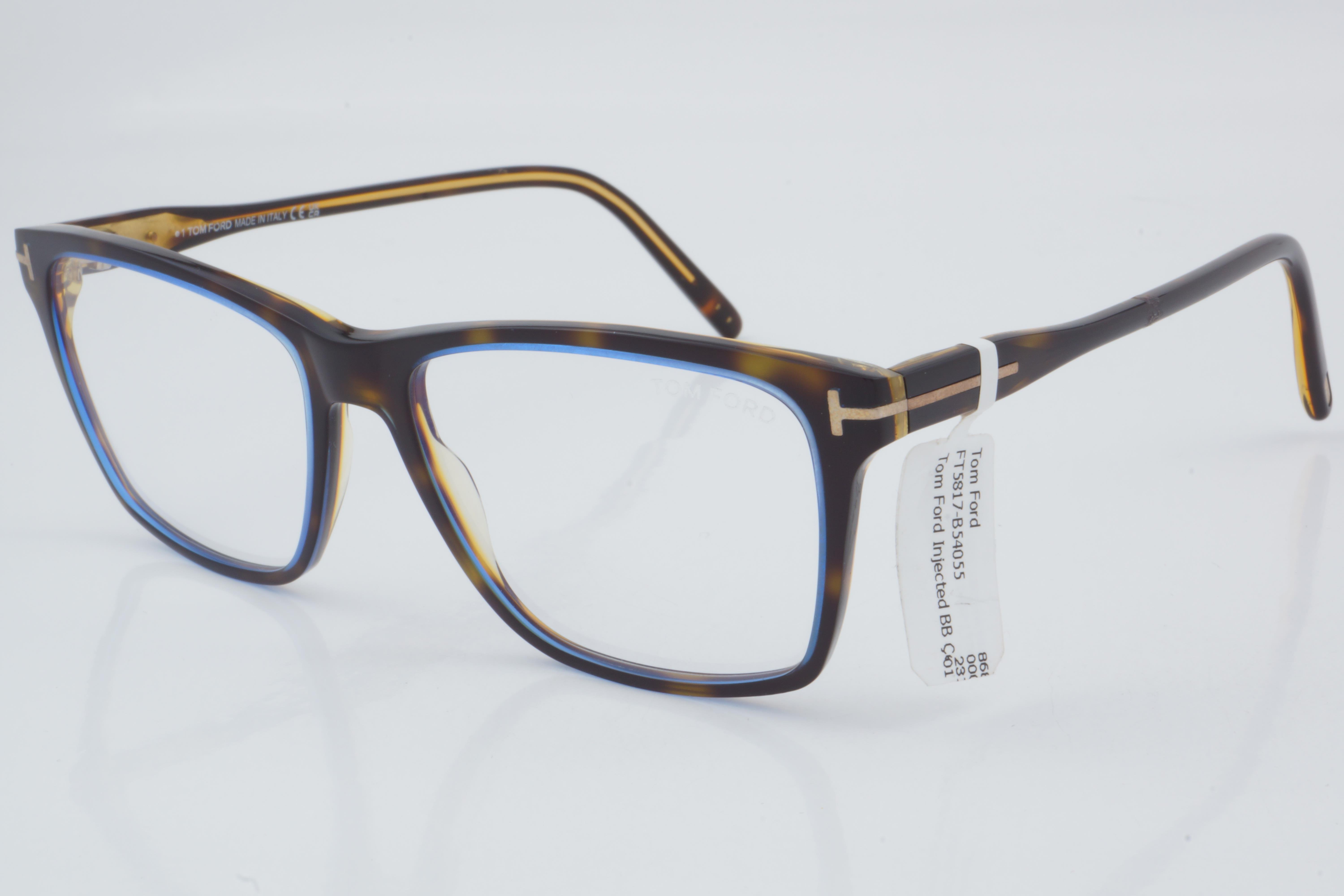 Tom Ford TF 5817-B 055 54 - 02 Mavi Işık Koruma
