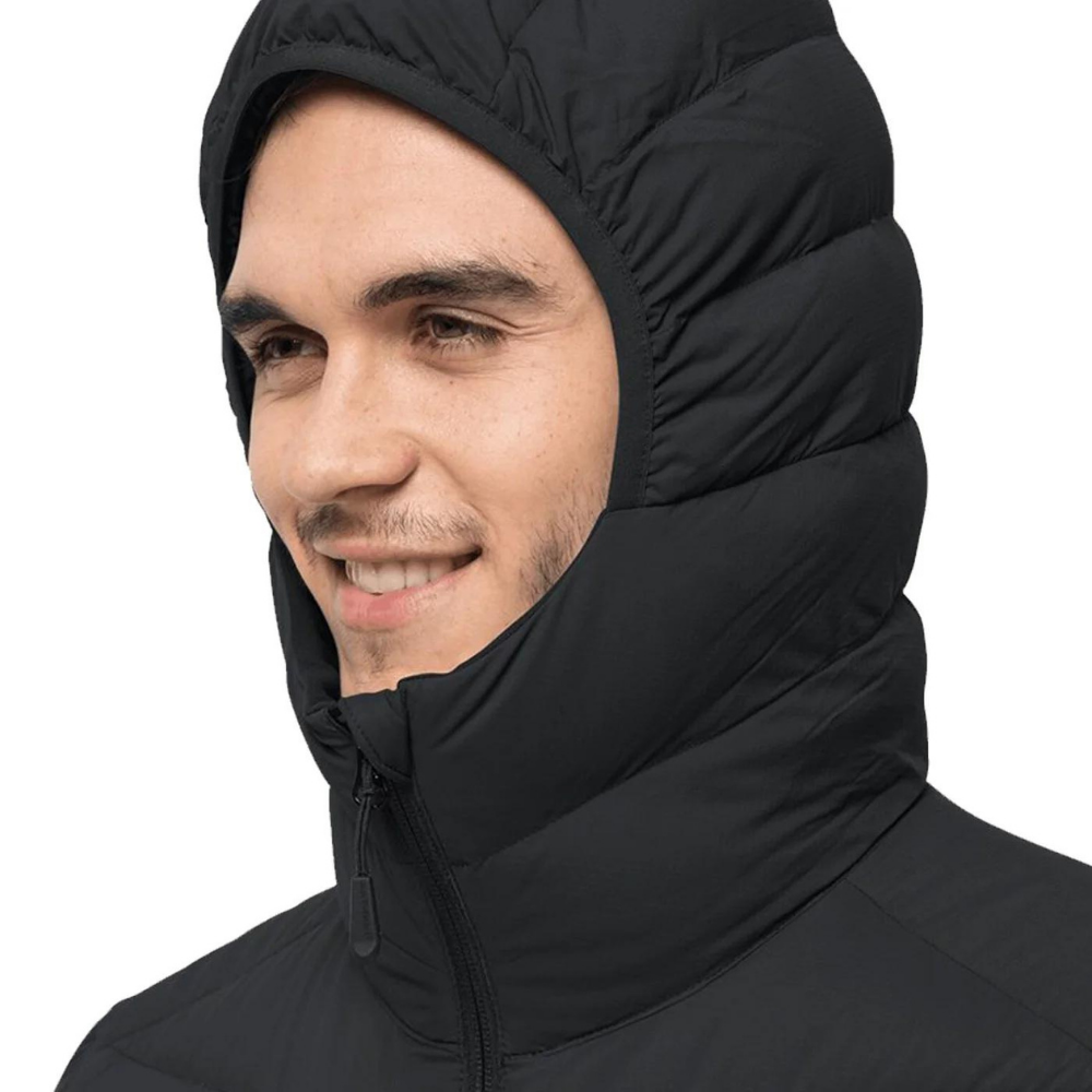 Jack Wolfskin Athletic Down Siyah Erkek Outdoor Montu