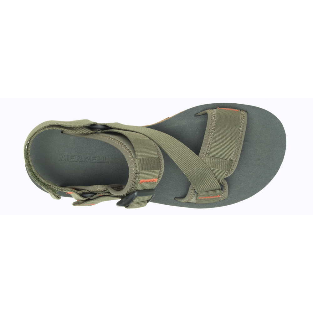 Merrell Alpine Starp Erkek Sandalet - Yeşil