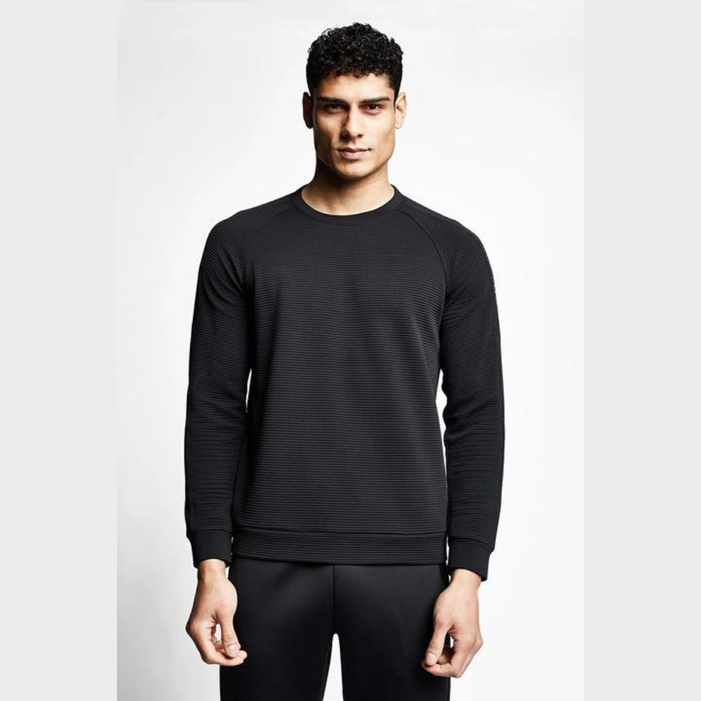 Siyah Erkek Sweatshirt