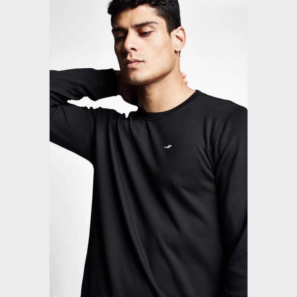 Siyah Erkek Sweatshirt