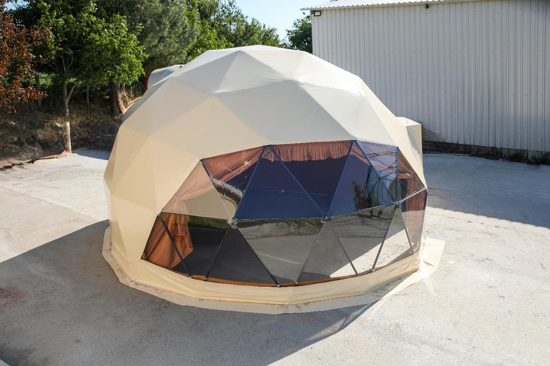 Noniva 5m. Glamping Çelik Dome