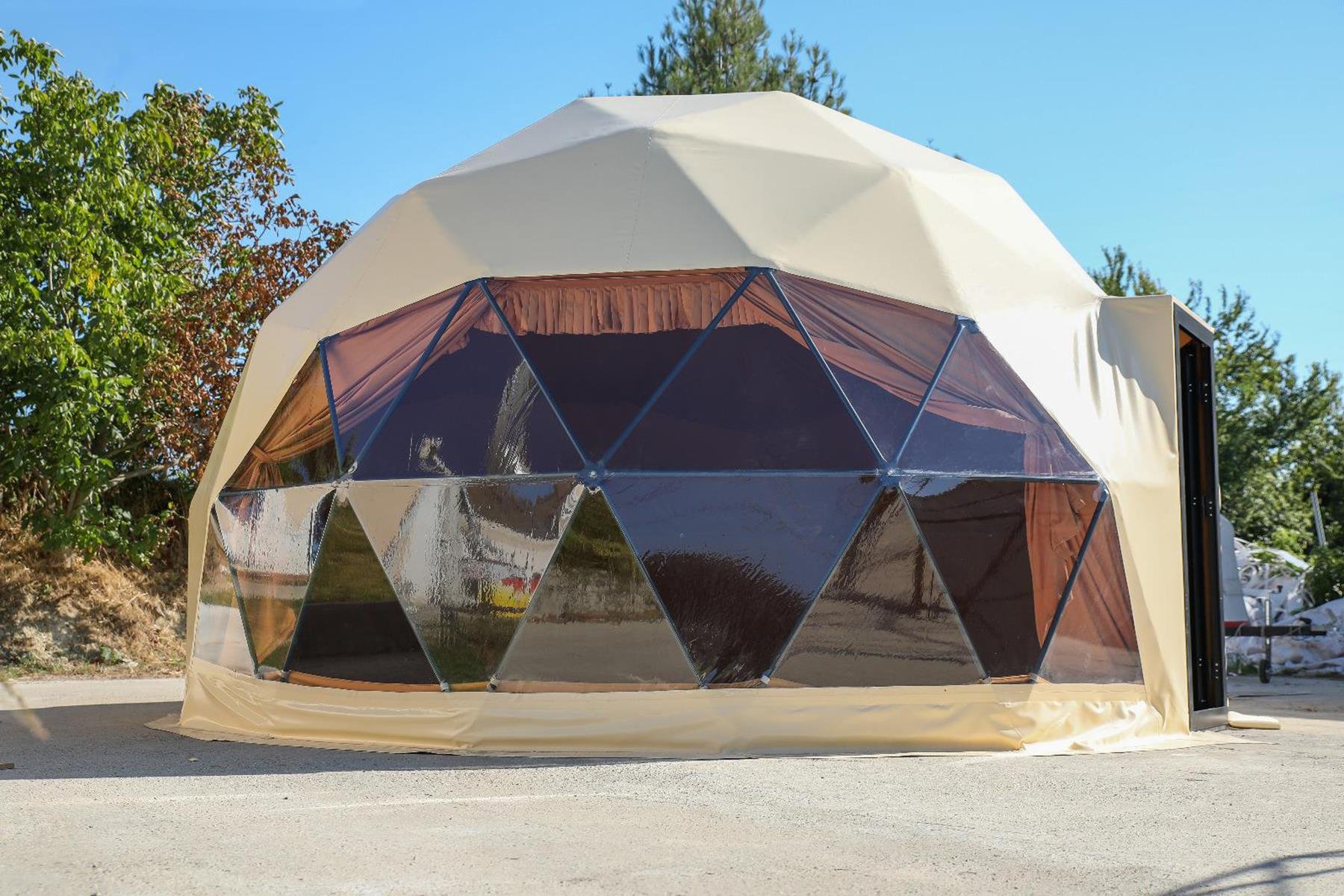 Noniva 5m. Glamping Çelik Dome