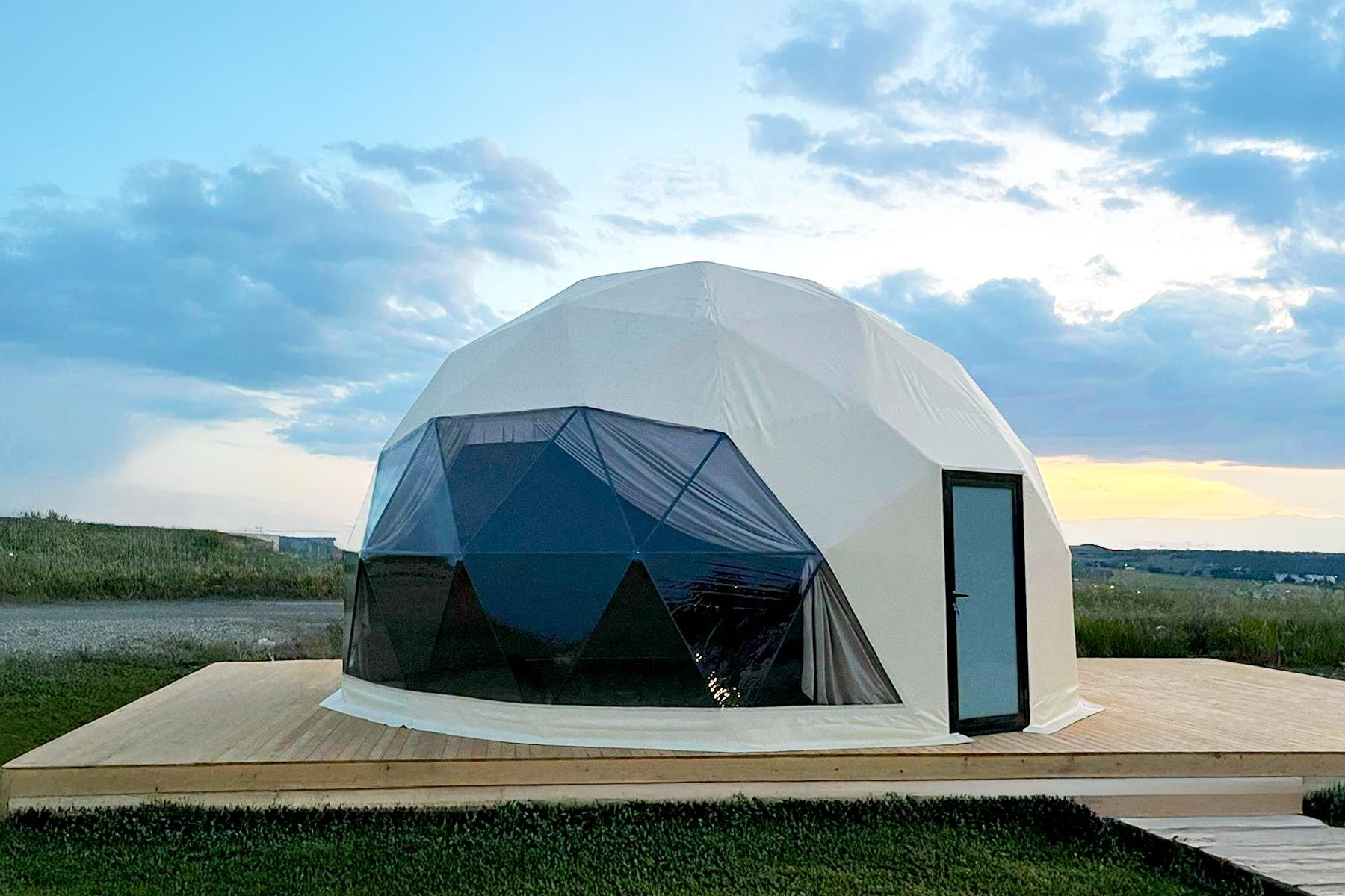 Noniva 7m. Glamping Çelik Dome