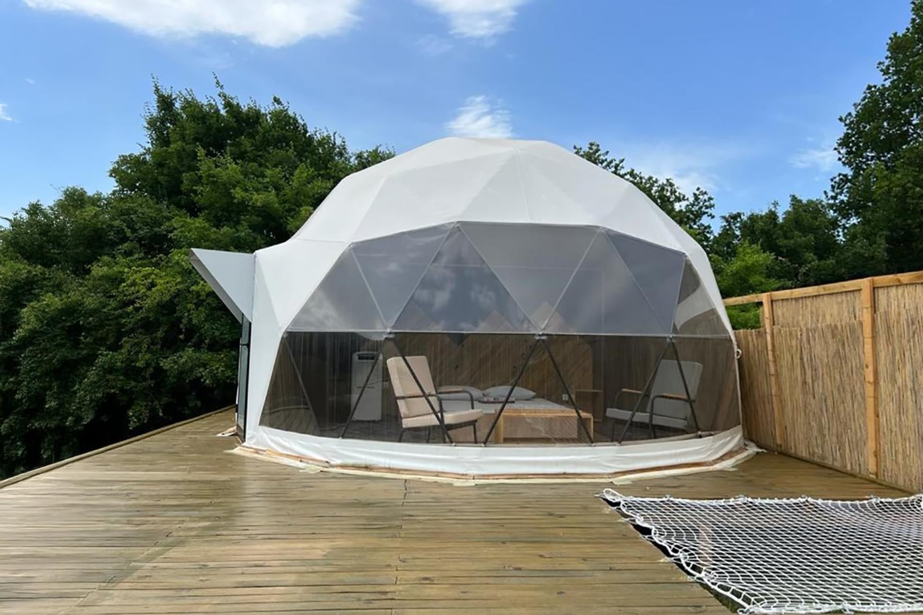 Noniva 7m. Glamping Çelik Dome