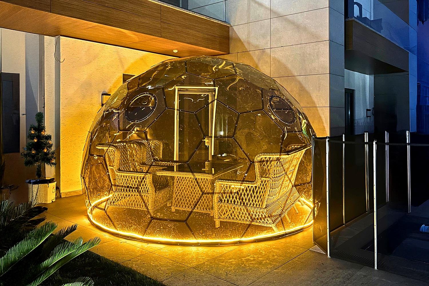 Noniva Fanus Dome 3.6 m. Sabit Kilitli Kapı