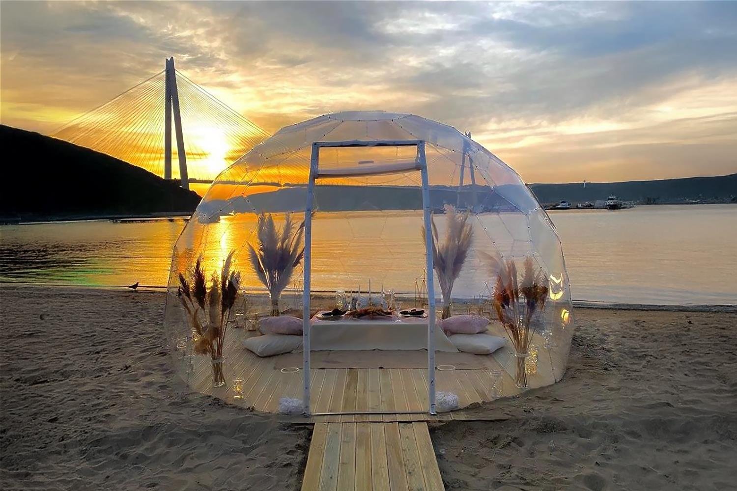 Noniva Fanus Dome 4 m. Fermuarlı Kapı