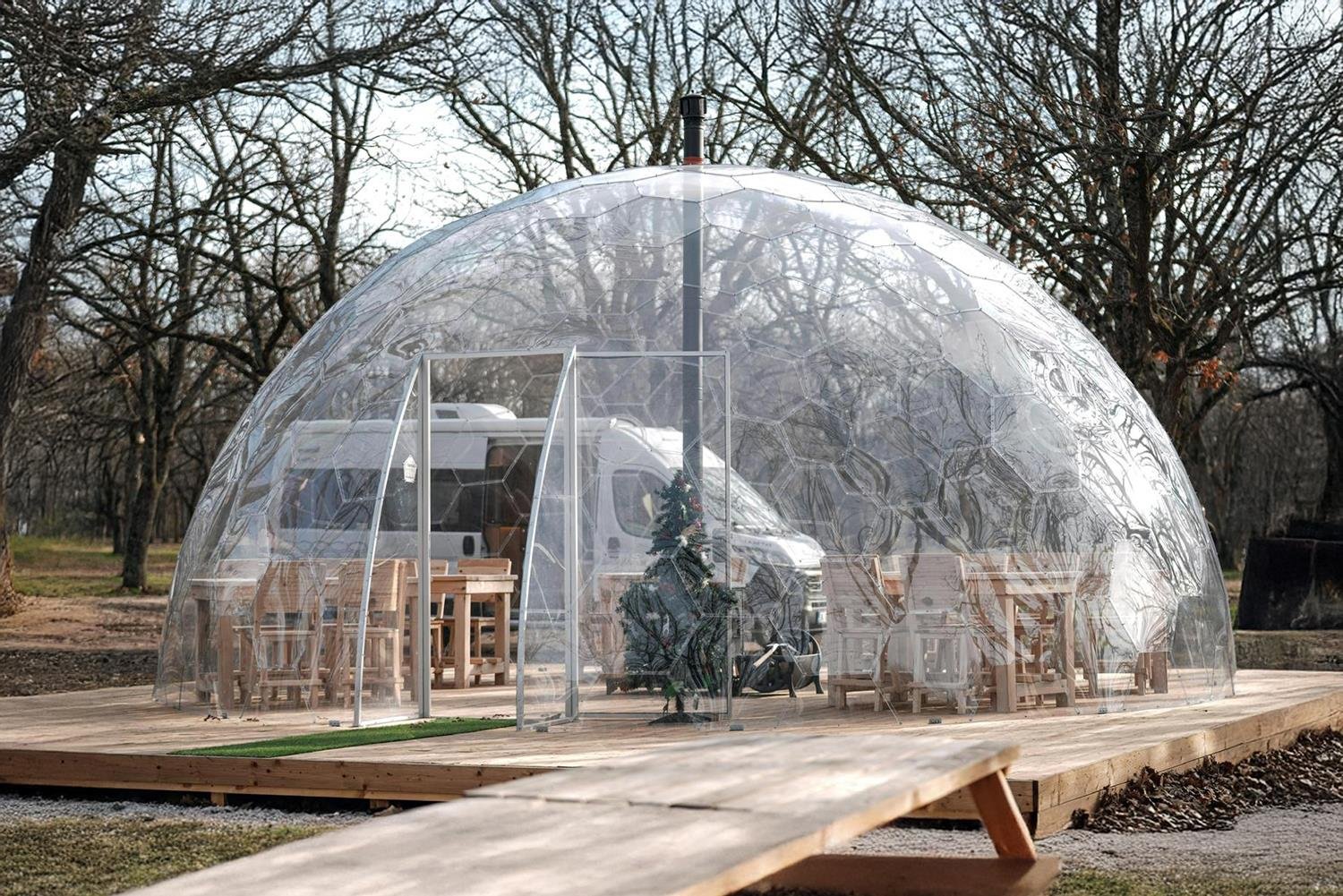 Noniva Fanus Dome 7 m. Kilitli Kapı