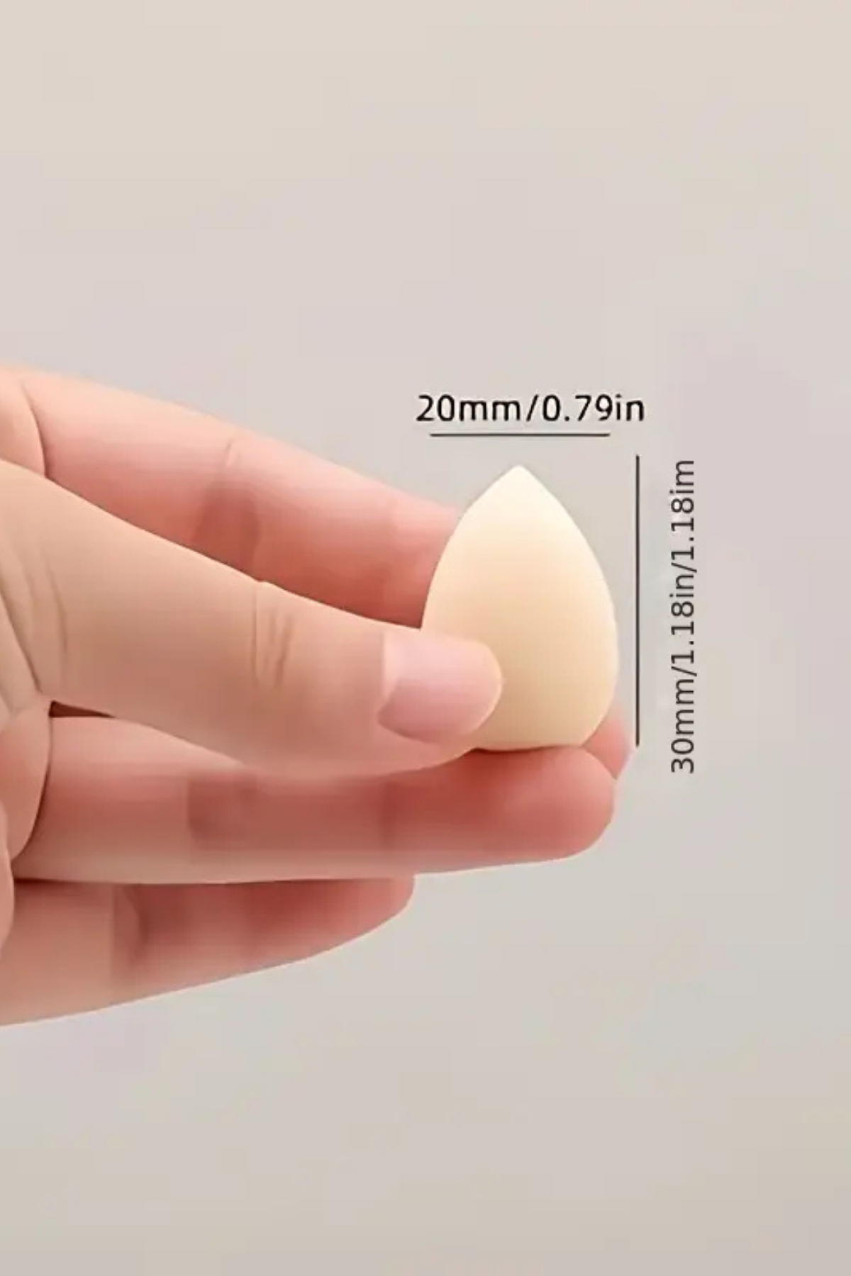 10'lu Kahve Tonlarında Mini Makyaj Süngeri Seti – Fondöten, Pudra, Kontür ve Harmanlama İçin Islak/Kuru Kullanıma Uygun (Rastgele Tonlar)