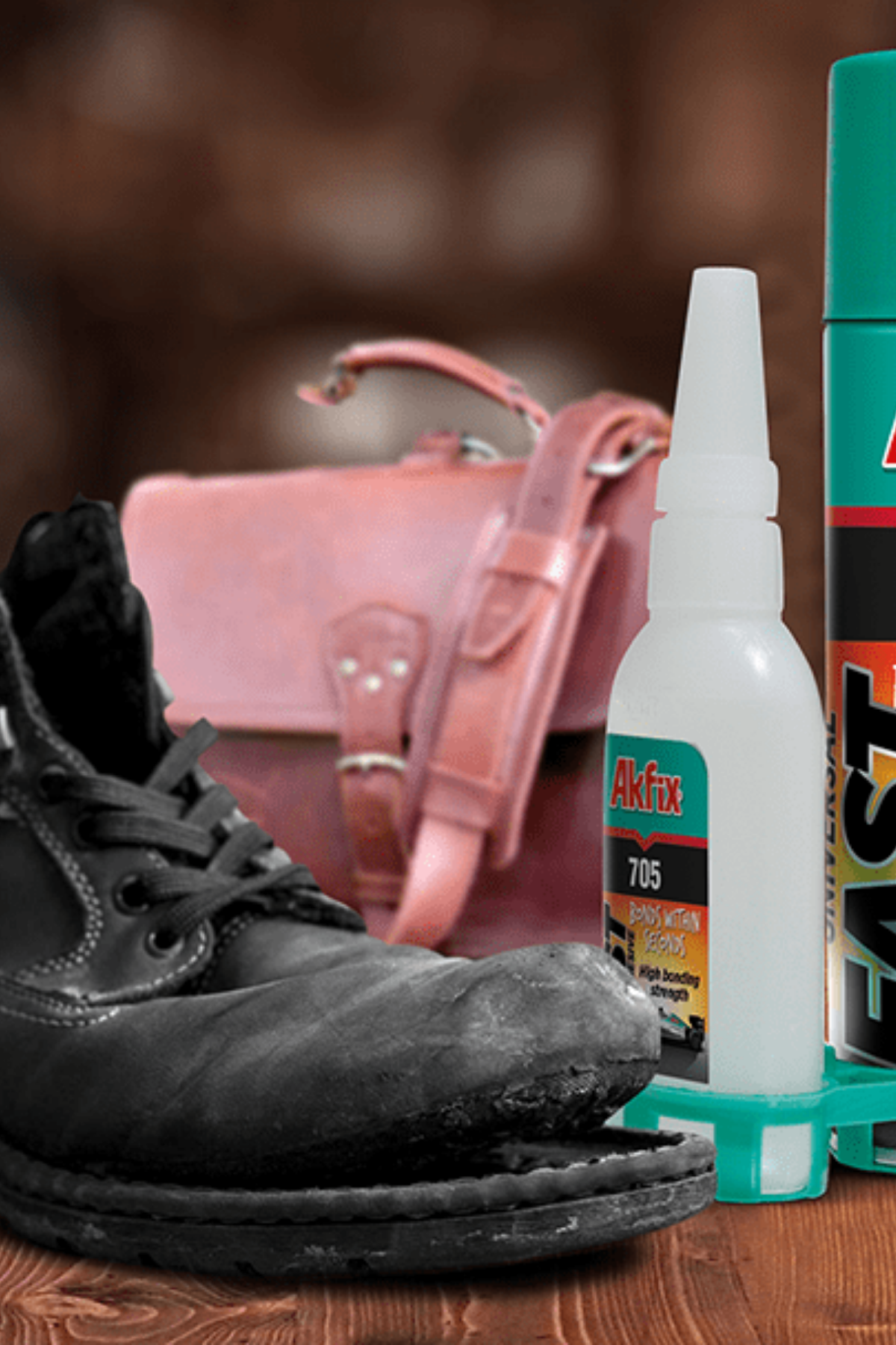 Akfix 705 Hızlı Yapıştırıcı Seti – 200 ml Sprey + 50 gr Aktivator | Çok Amaçlı, Universal Süper Güçlü Yapıştırıcı-Tutkal