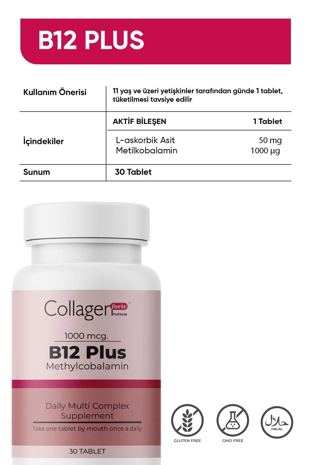 B12 Plus Methylcobalamin & Vitamin C
