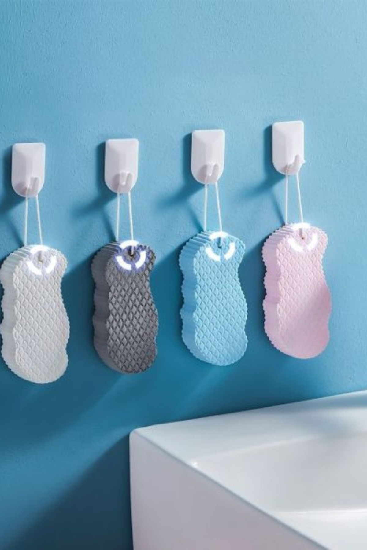 Banyo Lifi ve Bebek Peeling Süngeri - Dayanıklı ve Uzun Ömürlü Çok Amaçlı Sünger Slikon