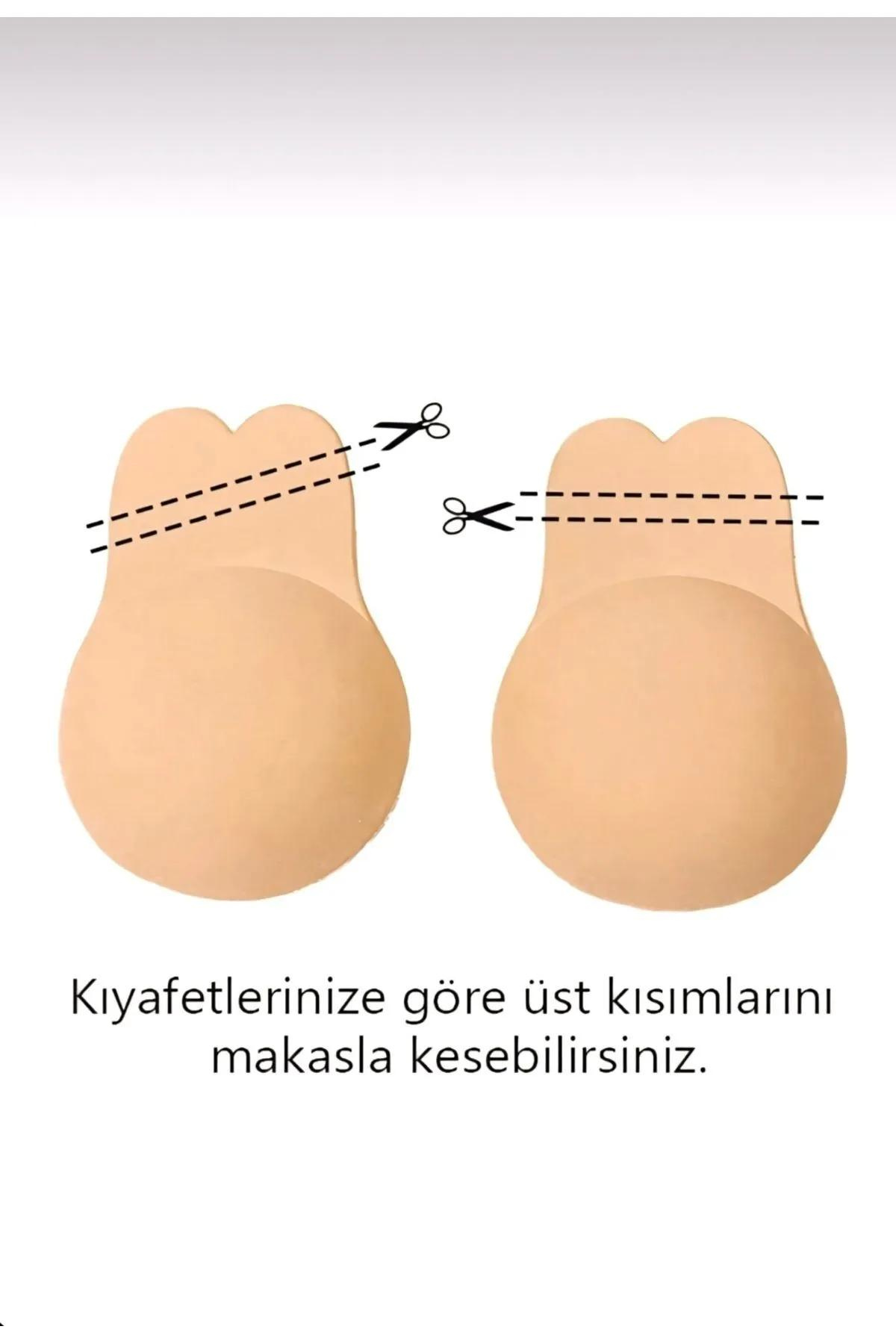 Hayalet Sütyen Ten Göğüs Ucu Kapatıcı, Gizleyici ve Göğüs Dikleştirici