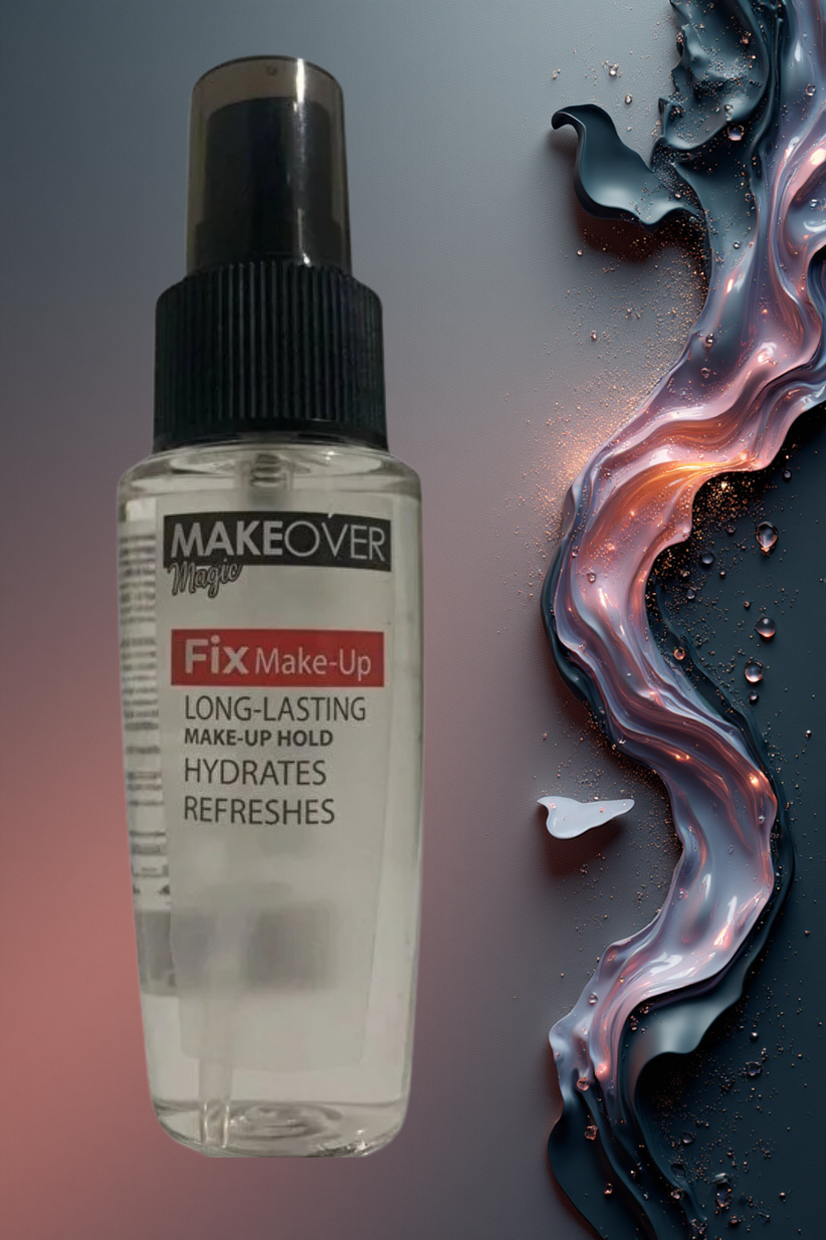 Makeover Long Lasting Fix Makyaj Sabitleyici Sprey – 50 ml, Uzun Süre Kalıcı & Doğal Görünüm