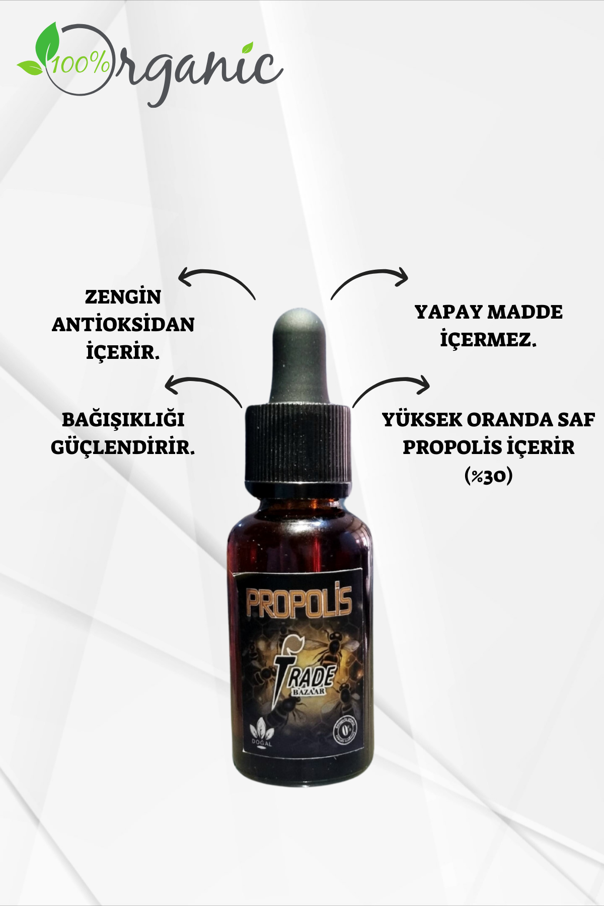 Suda Çözünebilir Propolis Damla 30 Ml