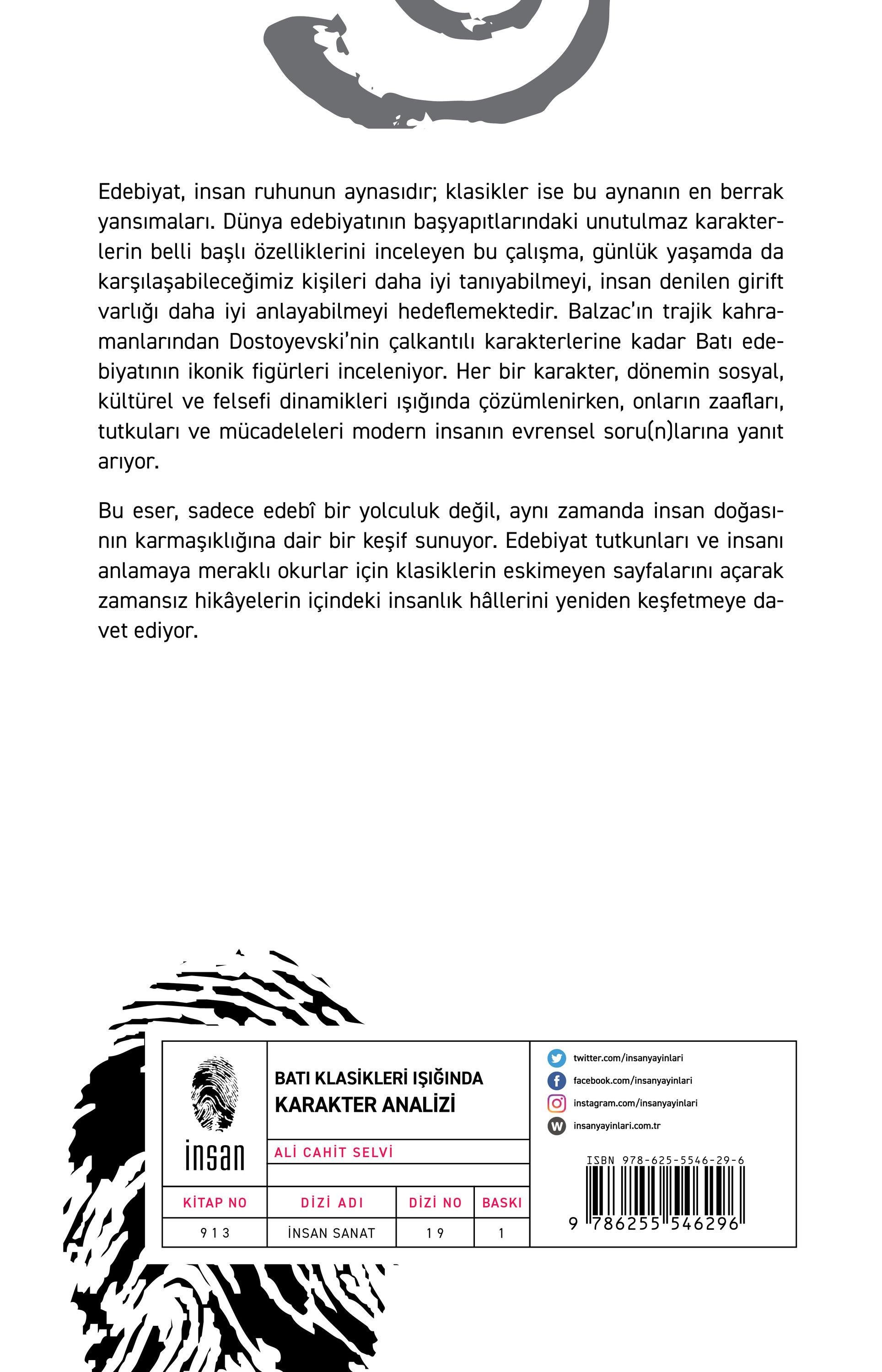 Batı Klasikleri Işığında Karakter Analizi