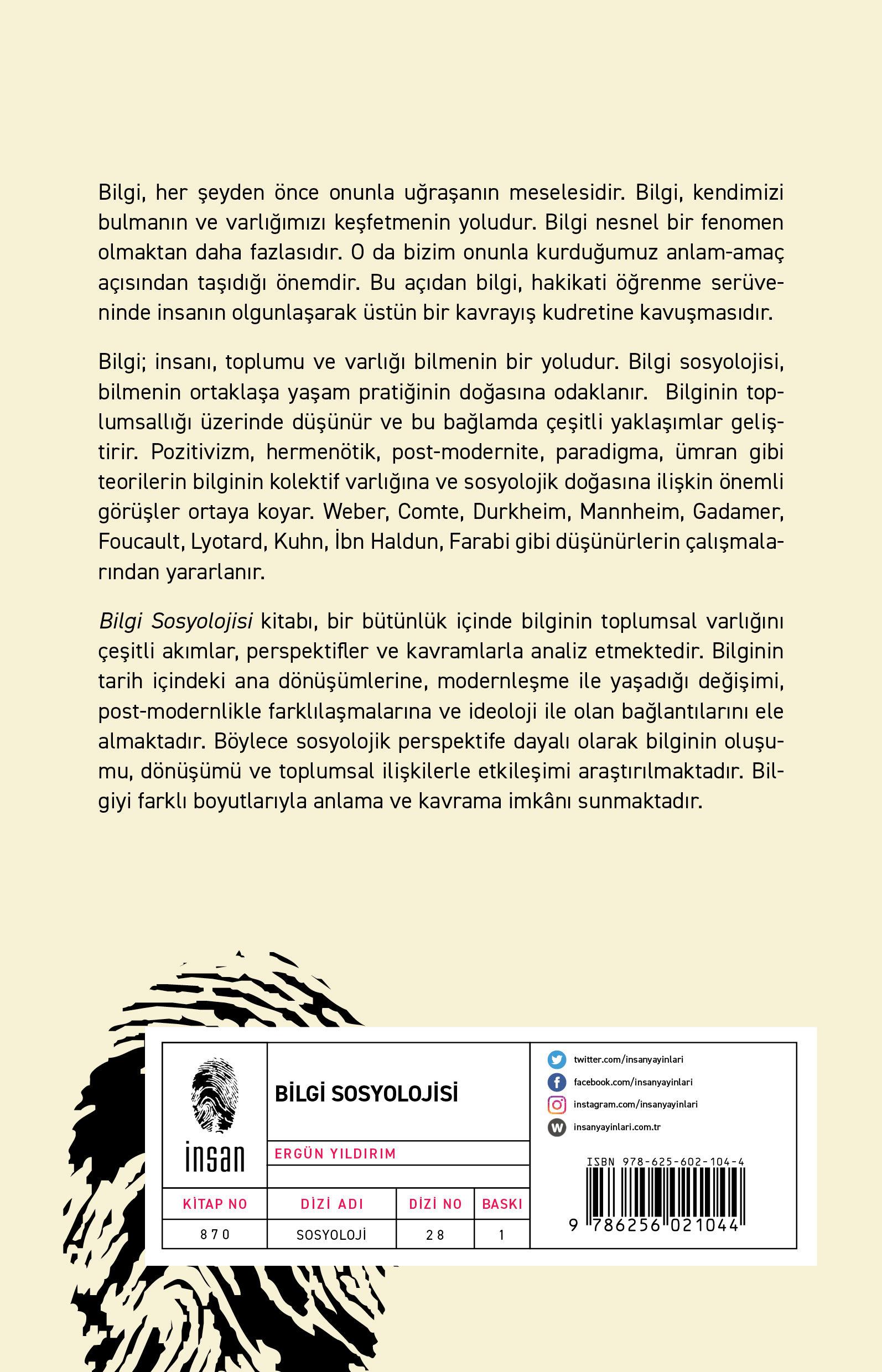 Bilgi Sosyolojisi