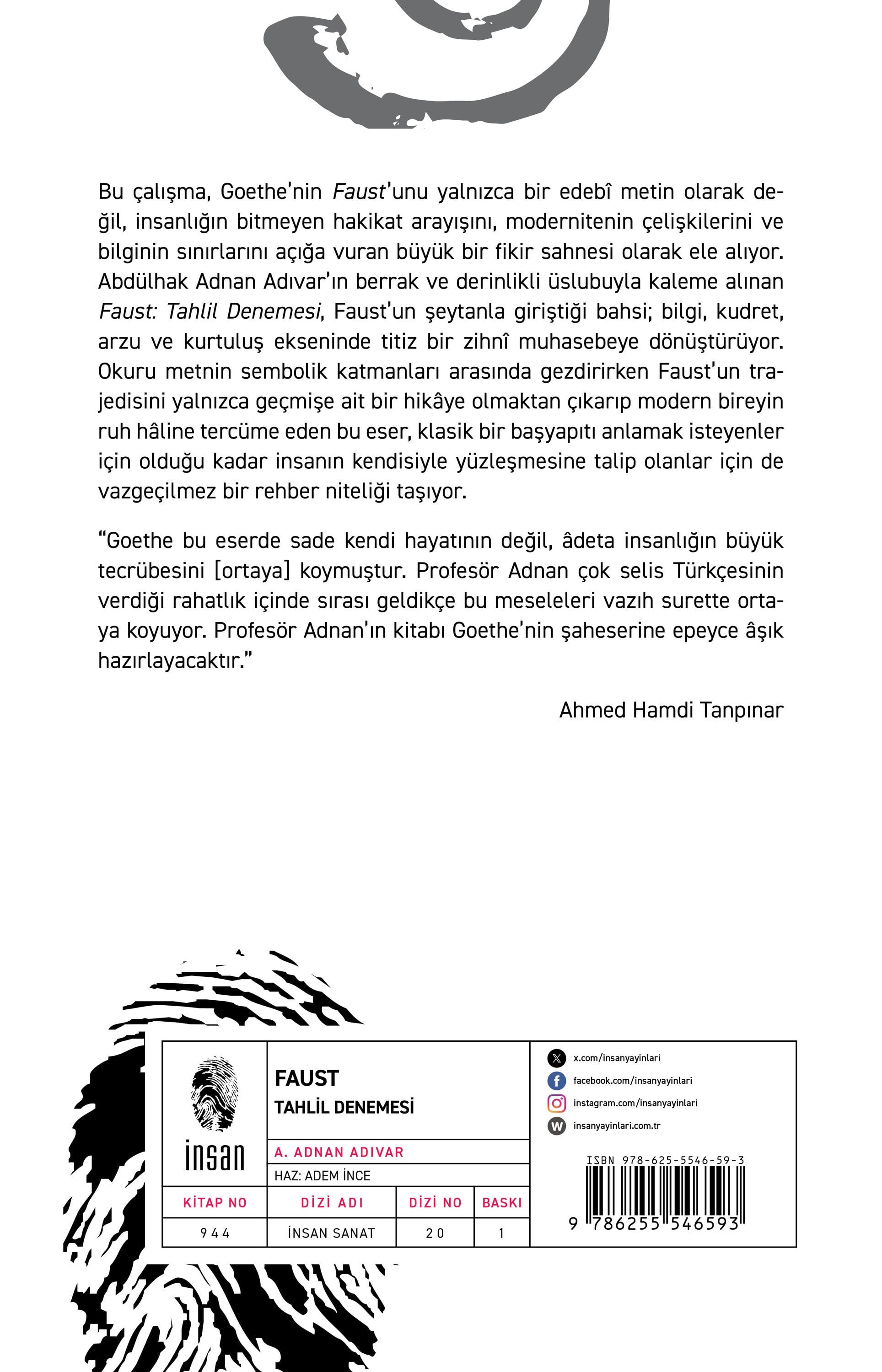 Faust - Tahlil Denemesi