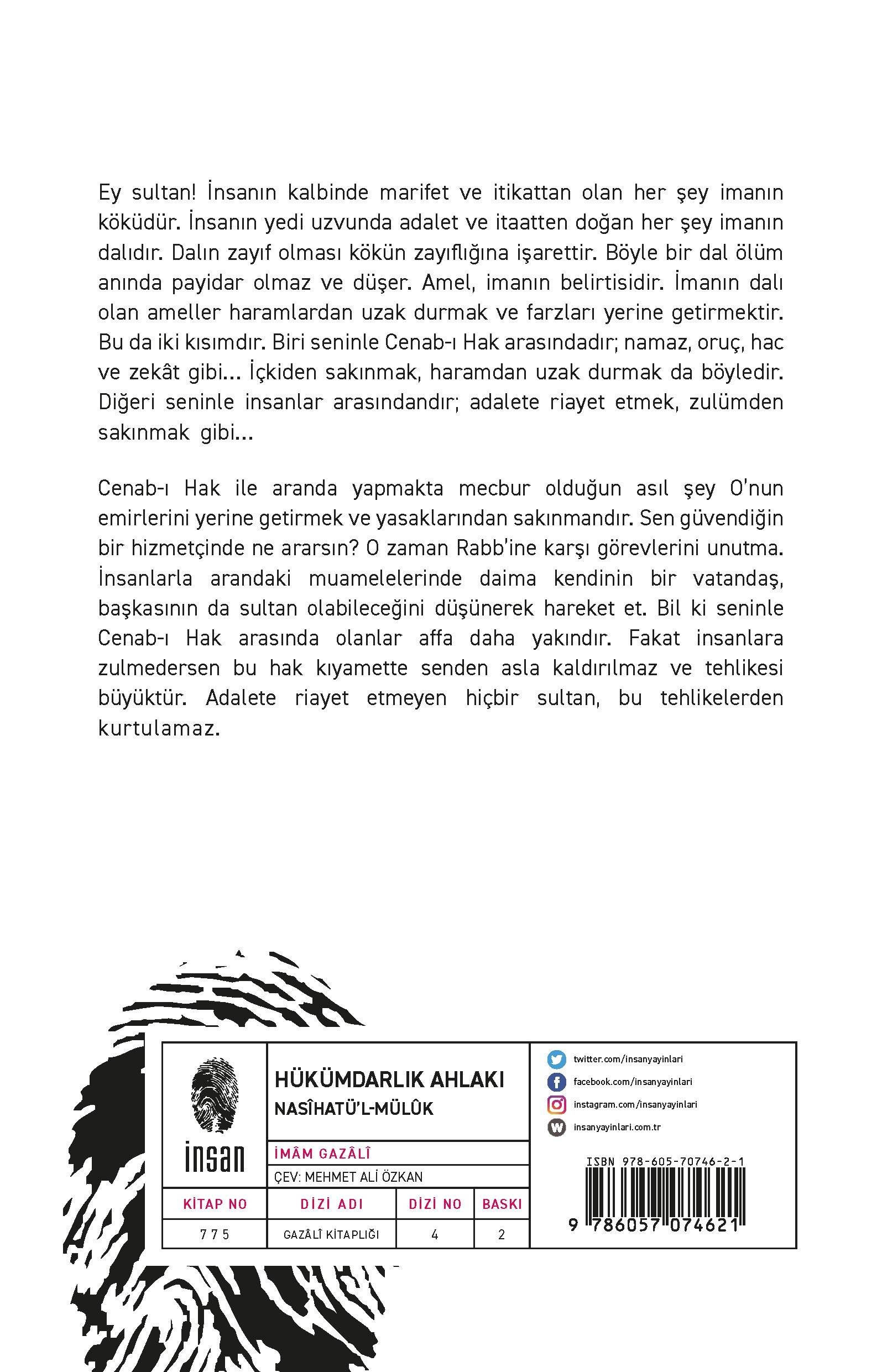 Hükümdarlık Ahlakı (Nasihatü'l-Müluk)