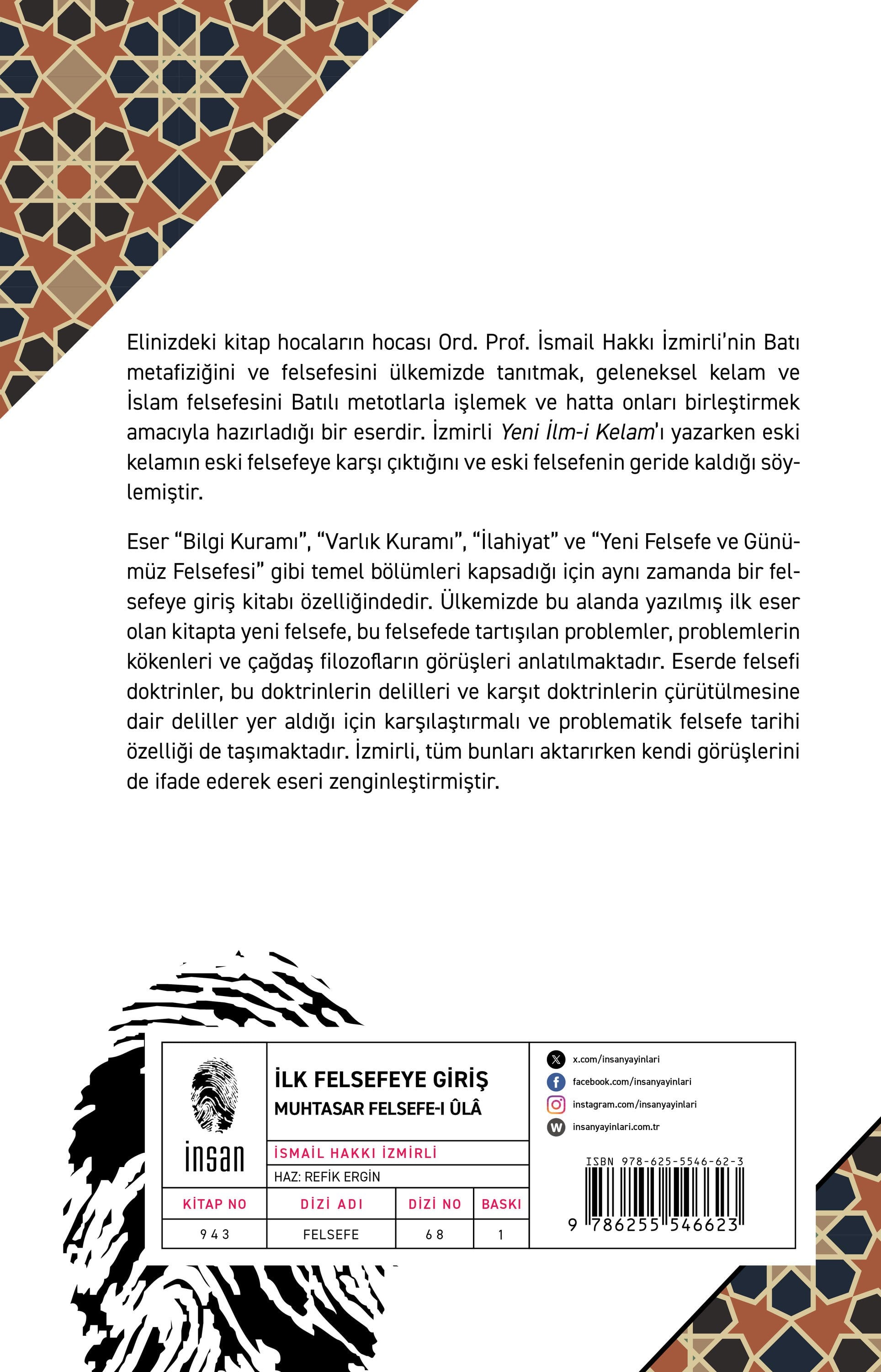 İlk Felsefeye Giriş