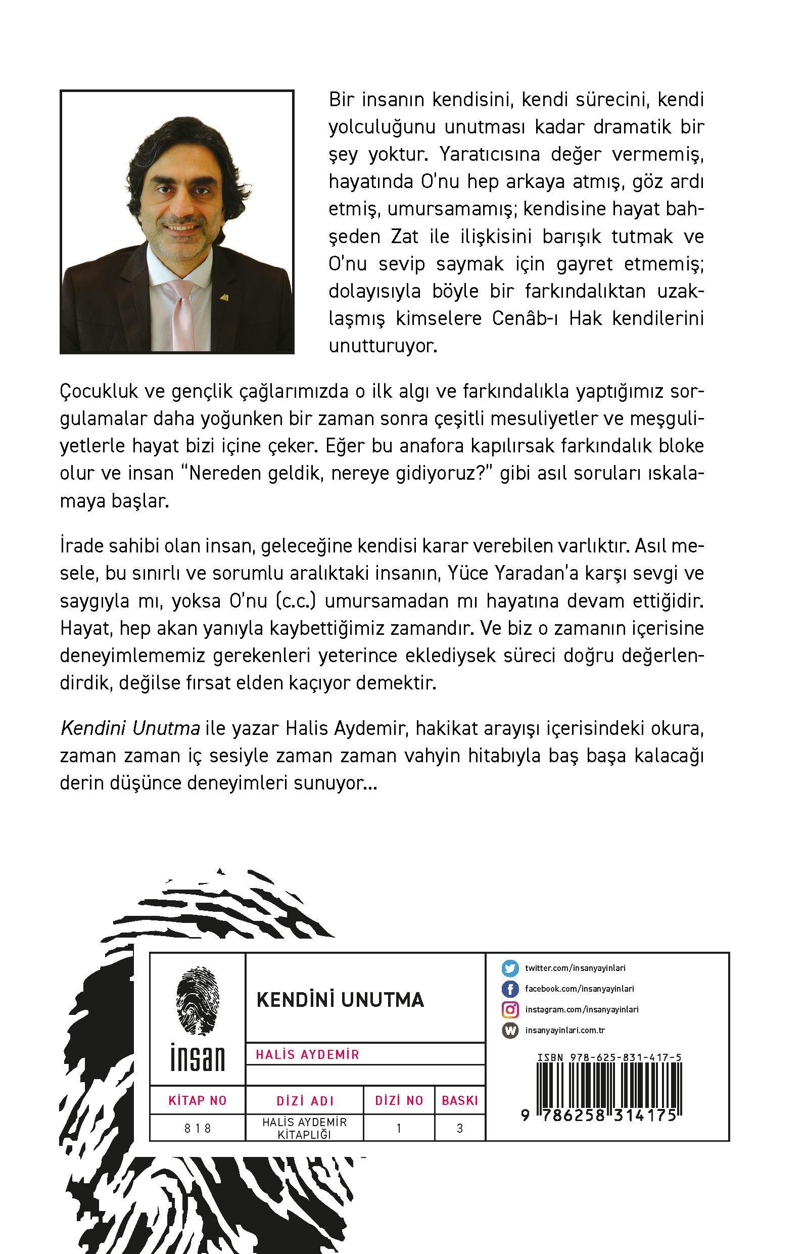 Kendini Unutma - Varlığımız-Farkındalığımız 1. Kitap 