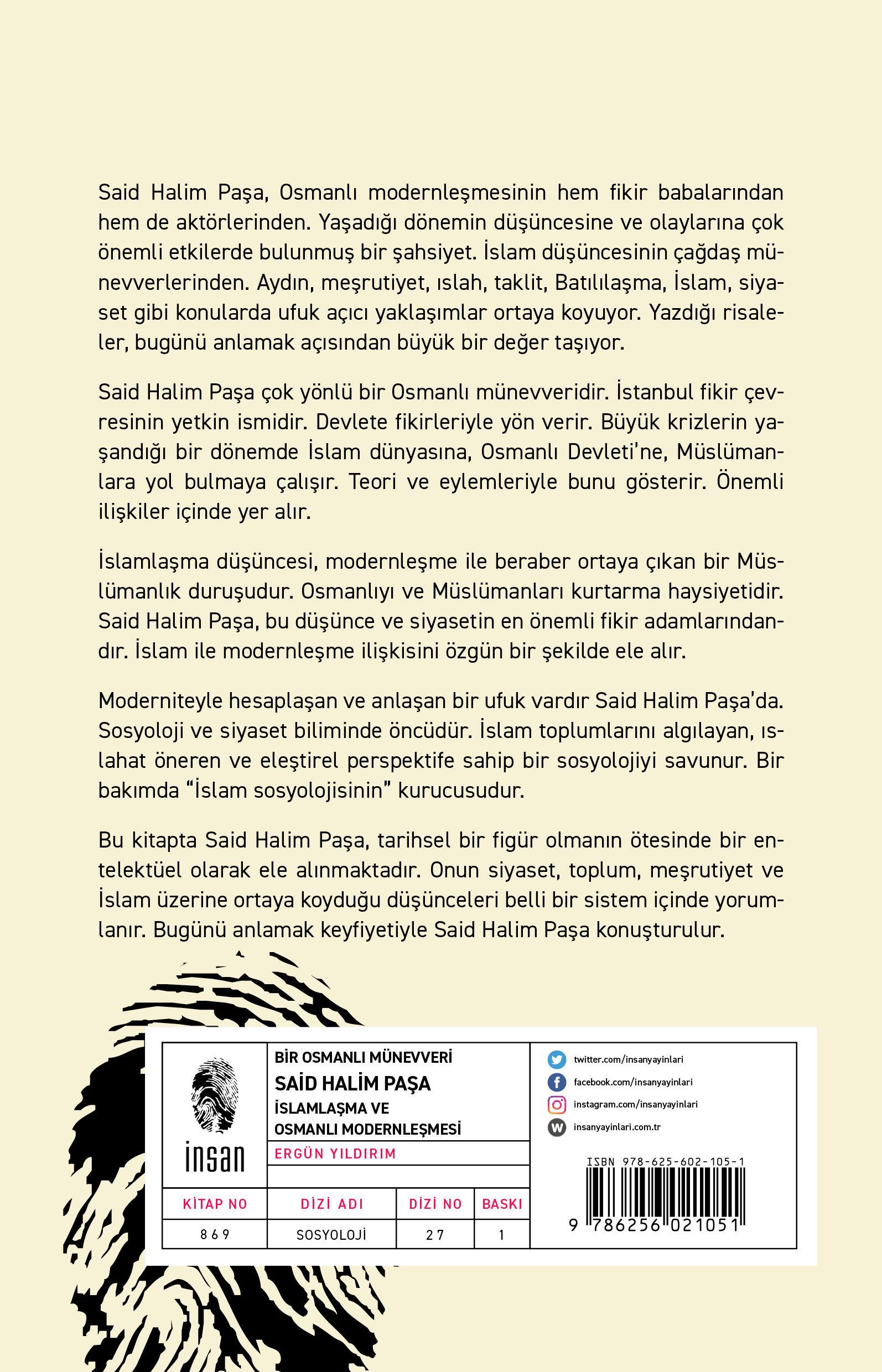 Said Halim Paşa - İslamlaşma ve Osmanlı Modernleşmesi