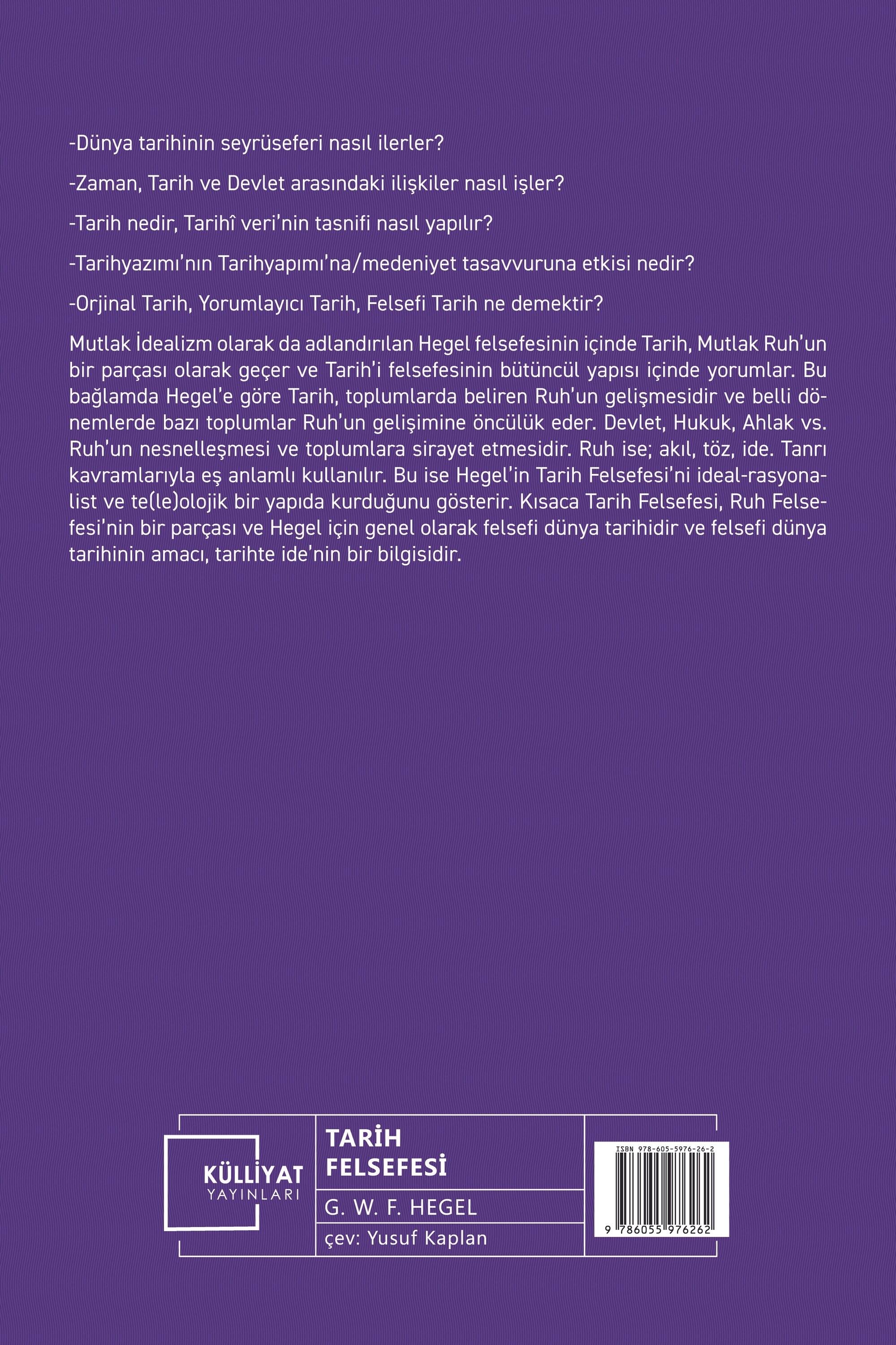 Tarih Felsefesi - Giriş