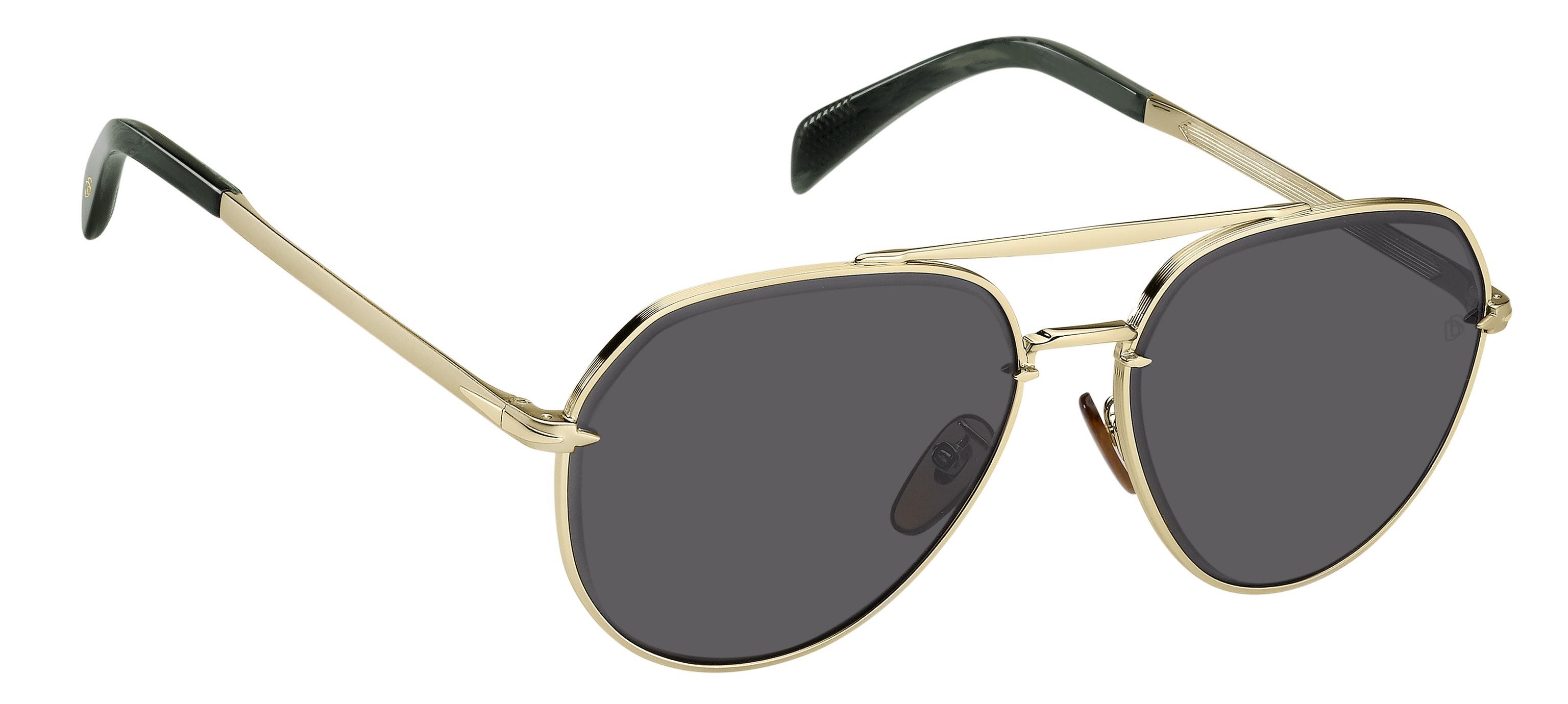 DAVID BECKHAM DB 7037/G/S F6WIR 61-16 145