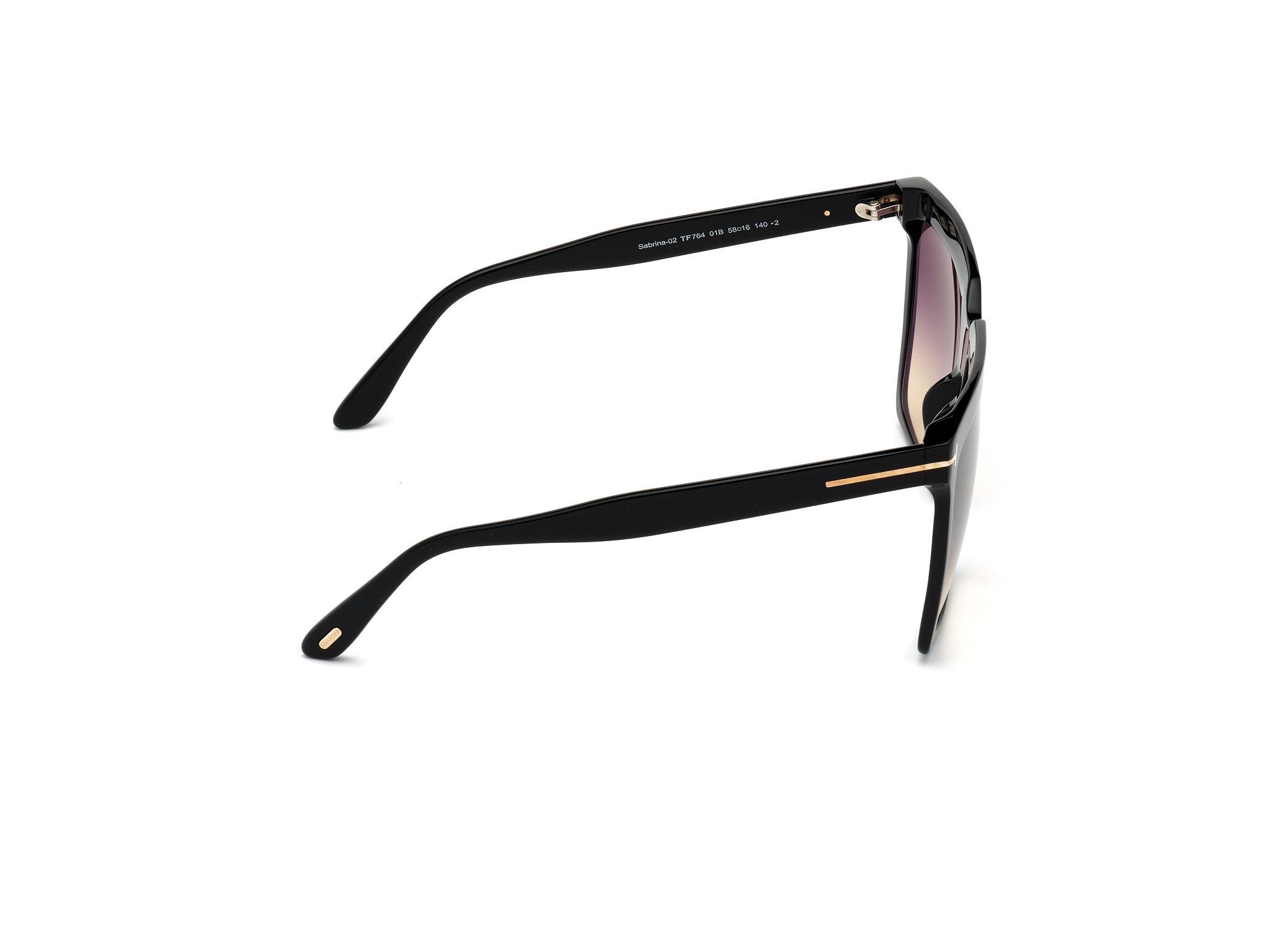 Tom Ford FT 0764 01B 58-16