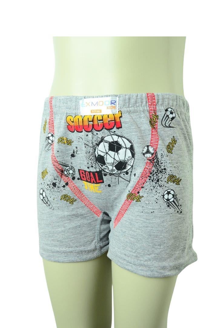 6 Adet Asorti Erkek Çocuk Penye Boxer