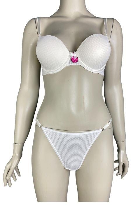 ECEM YILDIZ 1550 DOUBLE DOLGU 2 Lİ TAKIM SÜTYEN EKRU