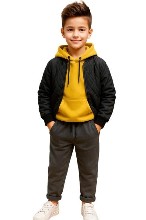 ERKEK ÇOCUK EŞOFMAN-ANTRASİT