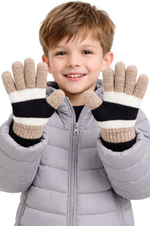 Erkek Çocuk Triko Eldiven