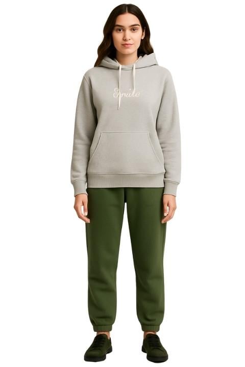 KANGURU CEP SWEAT-GRİ