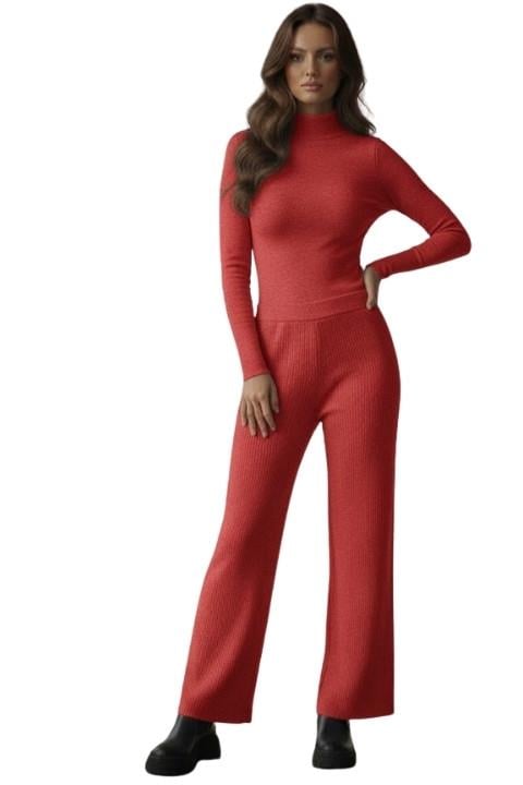 Kapkorşe Pantolon - Kırmızı