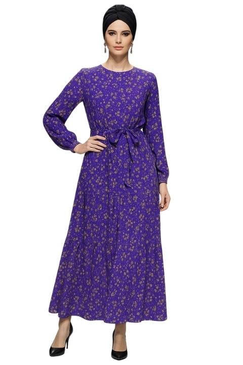 KATLI VİSKON ELBİSE :9716076-541