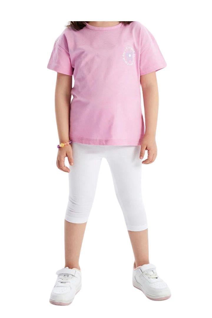 Kız Çocuk Dizaltı Tayt