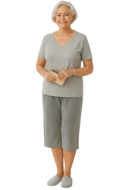 STİL DİZ ALTI KADIN TAYT STANDART GRİ