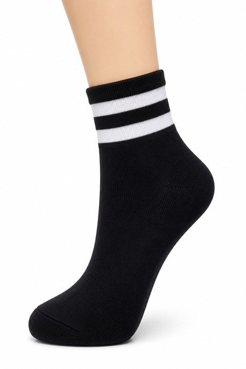 2 Adet Unisex Yarım Konç Çorap