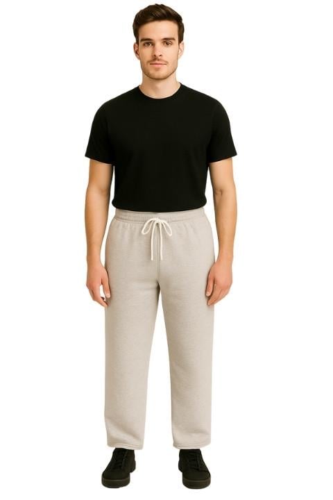 3 İplik Unisex Bagy Eşofman Altı - Koyu Gri