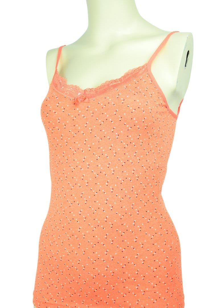 6 Adet Asorti İp Askılı Kadın Atlet