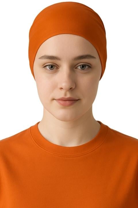 Aydın Penye Bone  - Turuncu